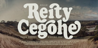MC Reity Cegohe Font Poster 1