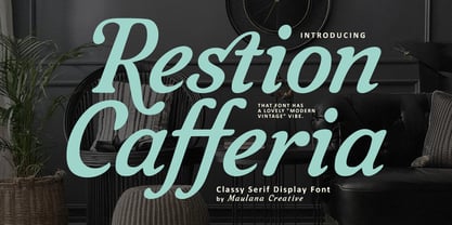 MC Restion Cafferia Font Poster 1