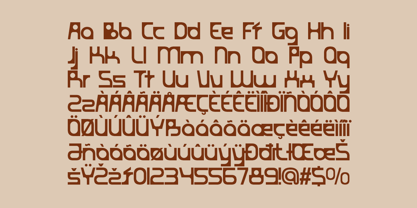 Rainke Font Poster 9