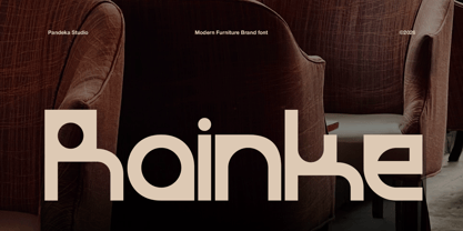 Rainke Font Poster 1