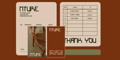 Rainke Font Poster 3