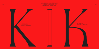 GC Chillon Font Poster 6