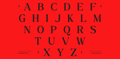 GC Chillon Font Poster 4