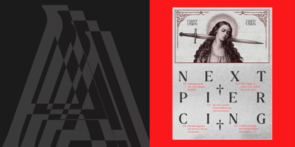 GC Chillon Font Poster 11