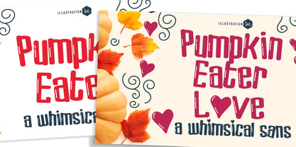 PN Pumpkin Eater Font Poster 1