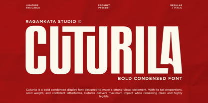 Cuturila Font Poster 1
