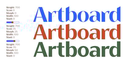 Bankins Variable Font Poster 2