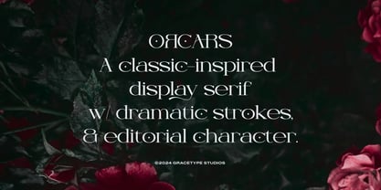 Orcars Font Poster 2