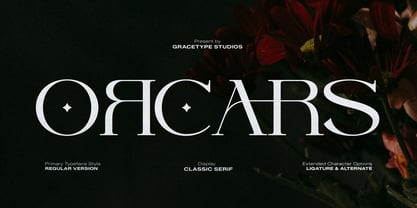 Orcars Font Poster 1