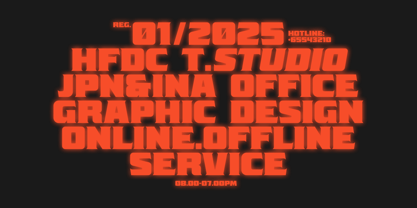 Poizem Font Poster 9