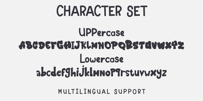 Playdough Font Poster 8