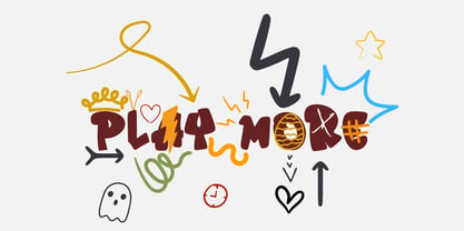 Playdough Font Poster 2