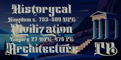Helarctos Font Poster 5
