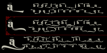 Helarctos Font Poster 14