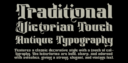 Helarctos Font Poster 2