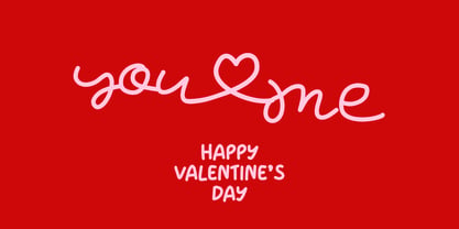 Royal Valentine Font Poster 5