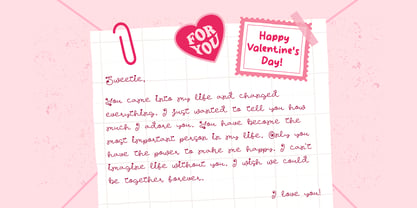 Royal Valentine Font Poster 7