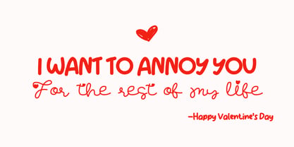 Royal Valentine Font Poster 4