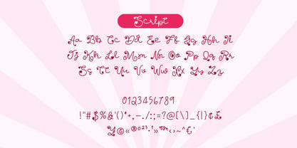 Royal Valentine Font Poster 9