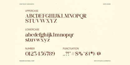 Borello Font Poster 2
