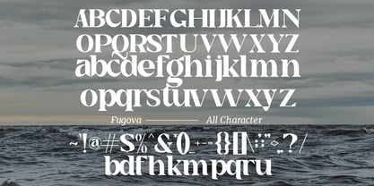 Fugova Font Poster 2