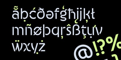 Neopol Stencil Font Poster 12