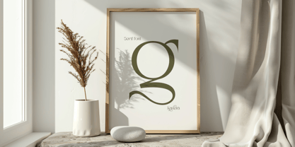 Kaviera Font Poster 13
