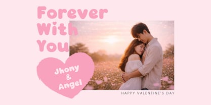 Chubby Hearts Font Poster 5