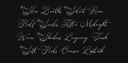 Serenité Gratia Font Poster 5