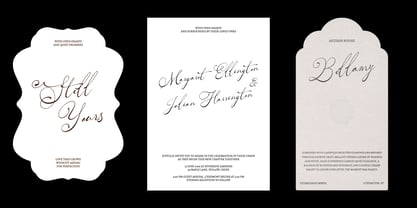 Serenité Gratia Font Poster 7