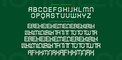 Normens Font Poster 7