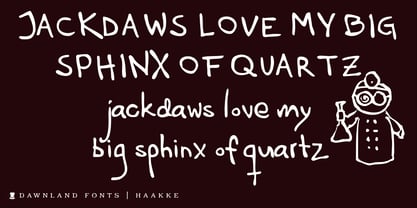 Haakke Font Poster 2