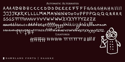 Haakke Font Poster 4