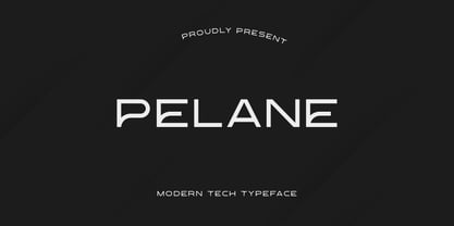 Pelane Font Poster 1