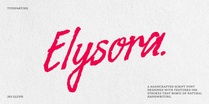 ATP Elysora Font Poster 1