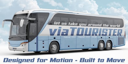 Avionic VF Font Poster 5