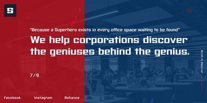 Avionic VF Font Poster 8