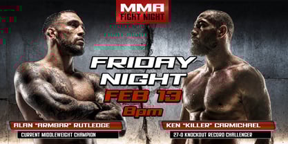 Avionic VF Font Poster 7