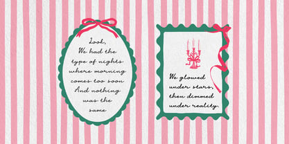 ATP Madison Notes Font Poster 3