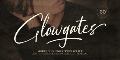 Glowgates Font Poster 1