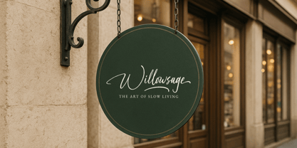 Glowgates Font Poster 2