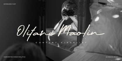 Enterogen Font Poster 11