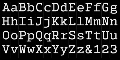 Syke Mono Slab Rnd Font Poster 3