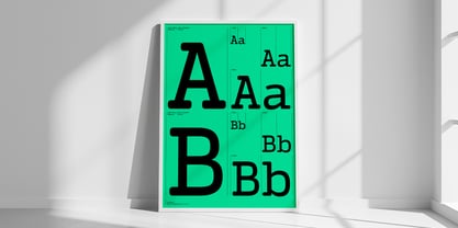 Syke Mono Slab Rnd Font Poster 2