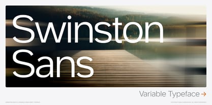 Swinston Sans Font Poster 1