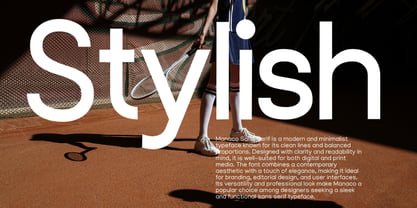 Manoco Font Poster 4