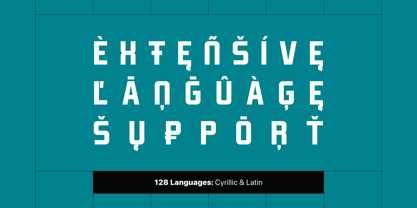 Cosmono Font Poster 3