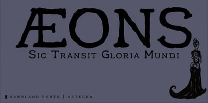 Aeterna Font Poster 1