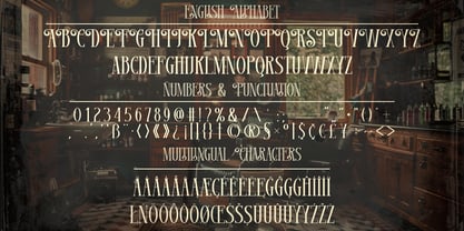 Mustacher Font Poster 3