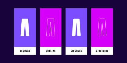 Trina Font Poster 2